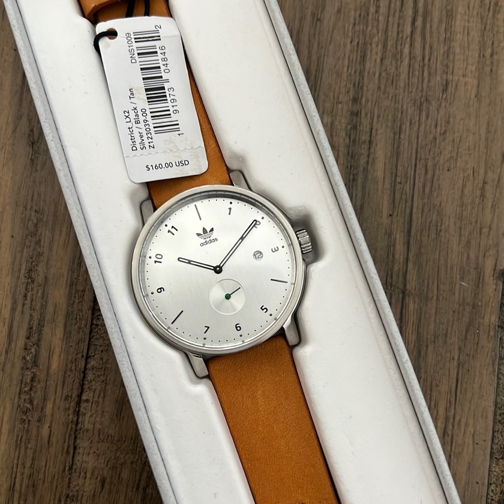 Adidas Watch District LX2 - Silver/Black/Tan